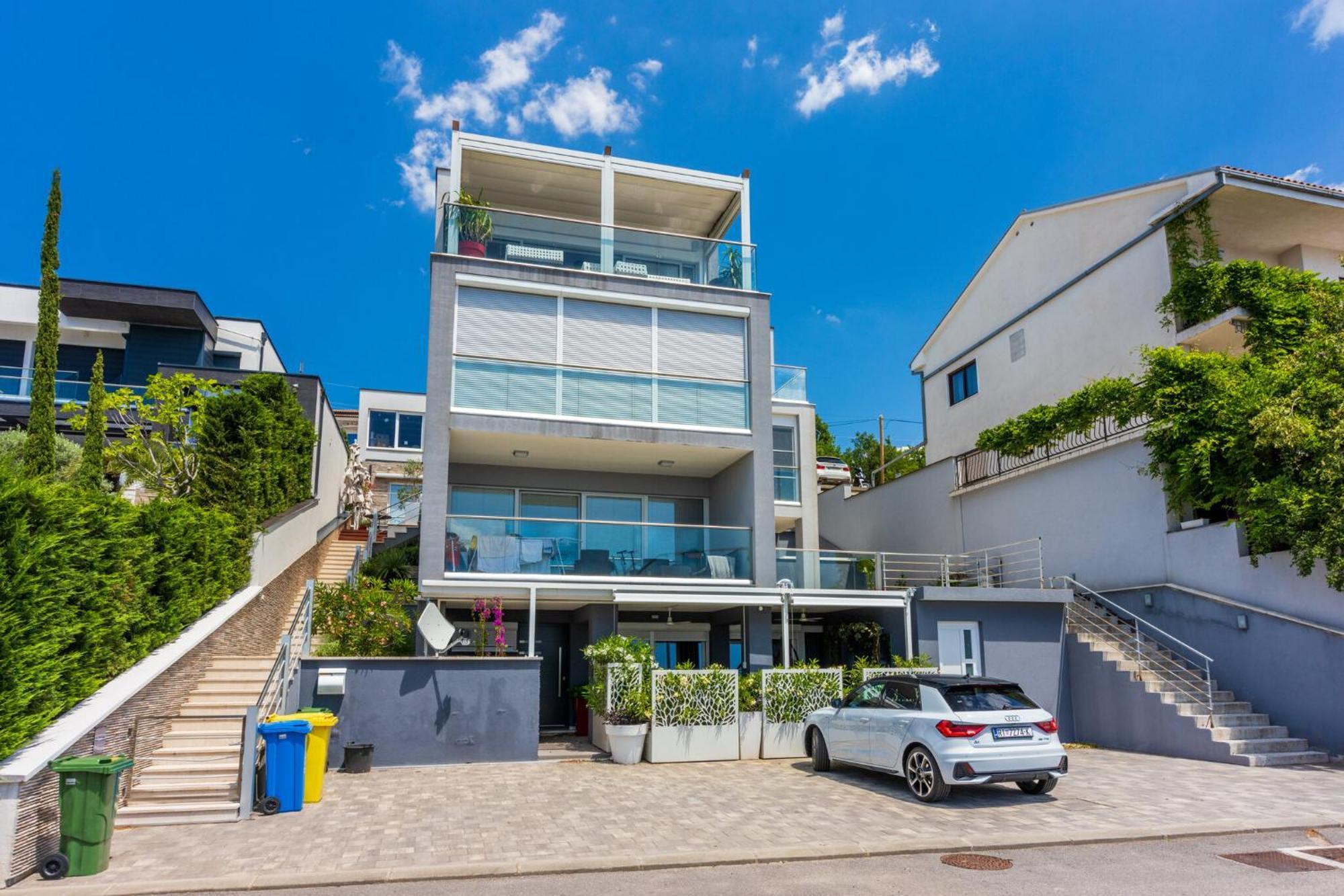 Panoramica Apartment With Whirlpool 茨里克韦尼察 外观 照片