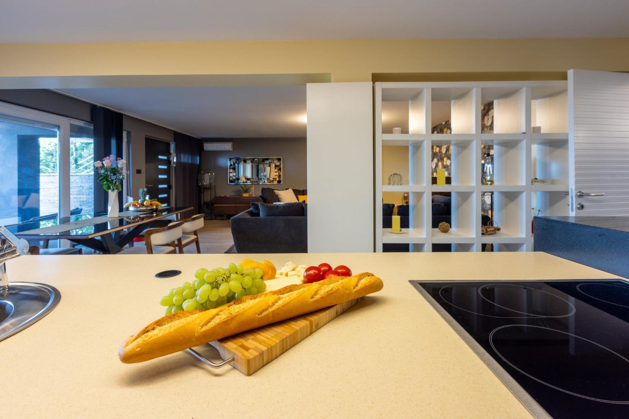 Panoramica Apartment With Whirlpool 茨里克韦尼察 外观 照片